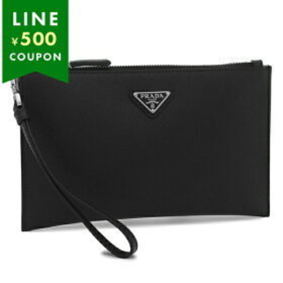 Prada Clutch Bag Pouch Black - Picture 1 of 9